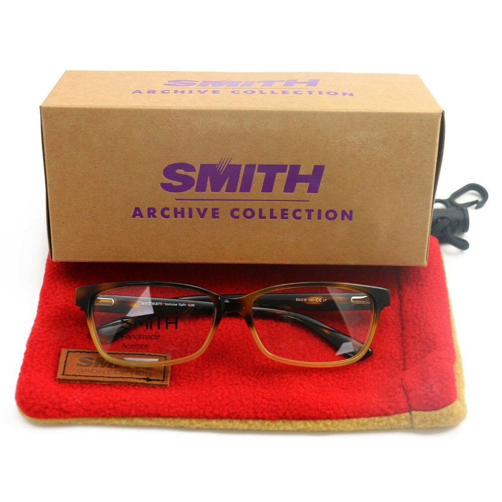 Smith Rectangular Style Tortoise Split Frame - Picture 5 of 6
